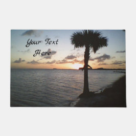 Felpudo Puesta de sol en la playa