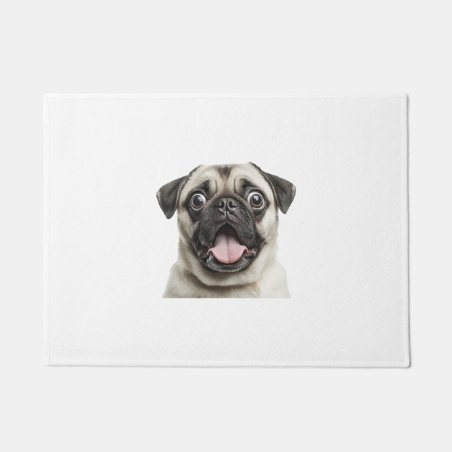 Felpudo pug (Anverso)