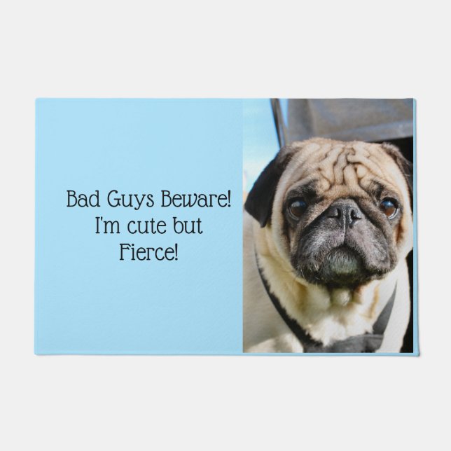 Felpudo Pug (Anverso)