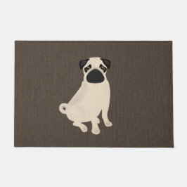 Felpudo Pug Doormat