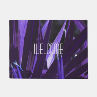 Felpudo Púrpura por favor