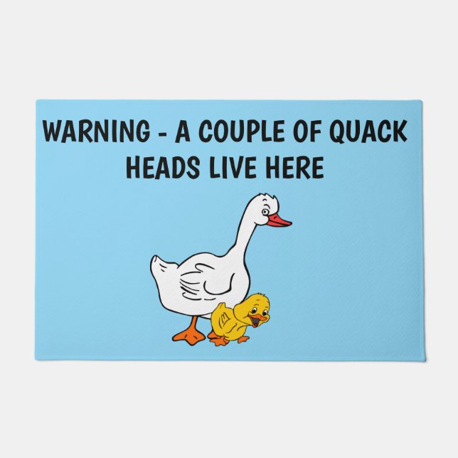 FELPUDO QUACK HEAD DUCKS (Anverso)