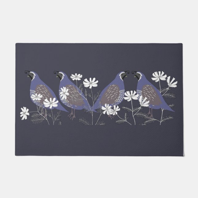 Felpudo Quail Doormat (Anverso)