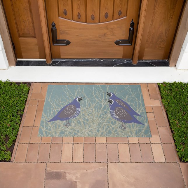 Felpudo Quail Doormat (Exterior)