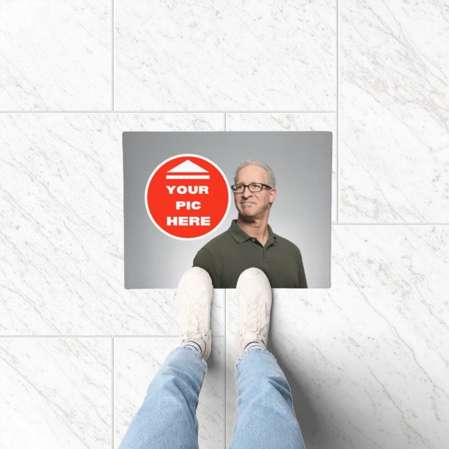 Felpudo ¡Qué lindo! Doormat - Personalizado - 18" x 24" (Interior)