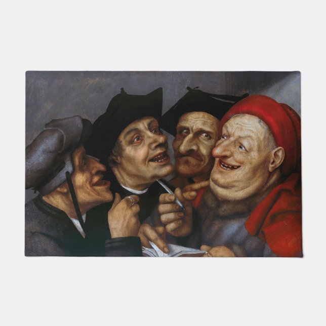 Felpudo Quentin Matsys - El Acuerdo de Compra (Anverso)
