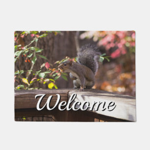 Felpudo ¿Quién va allí, Doormat de bienvenida?