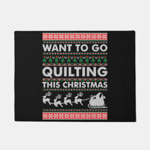 Felpudo Quiere Ir A Quiltar A Estos Navidades
