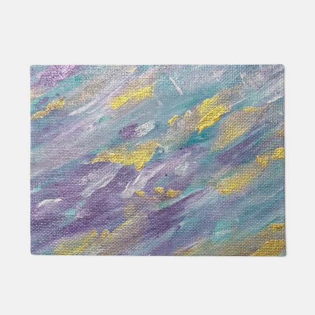 Felpudo Quiet Reign Modern Art (Anverso)