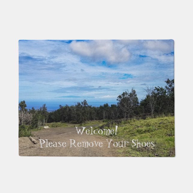 Felpudo Quite por favor sus zapatos (Anverso)