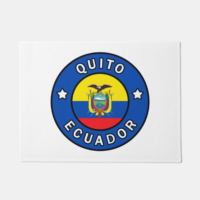 Felpudo Quito Ecuador (Anverso)