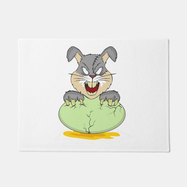 Felpudo Rabbit Halloween (Anverso)