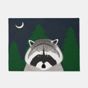 Felpudo Raccoon Doormat