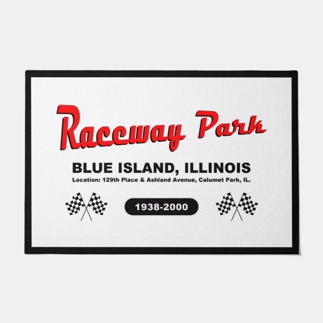 Felpudo Raceway Park, Blue Island / Calumet Park, Illinois (Anverso)