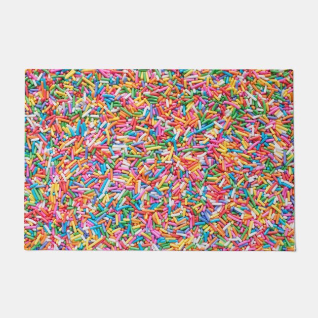 Felpudo Rainbow sprinkles (Anverso)