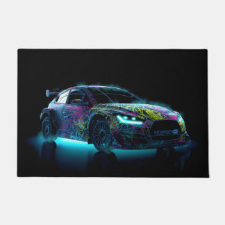 Felpudo Rally car in the dark