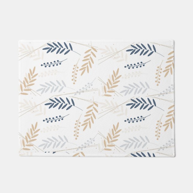 Felpudo rama floral (Anverso)