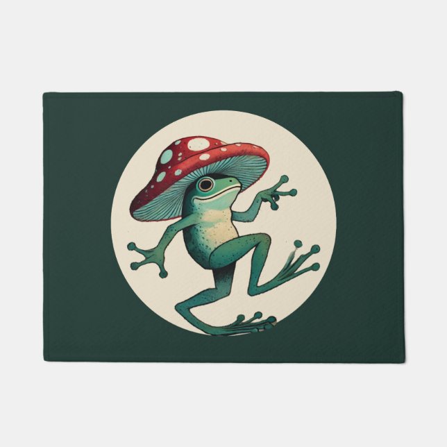 Felpudo Rana hongo (Anverso)