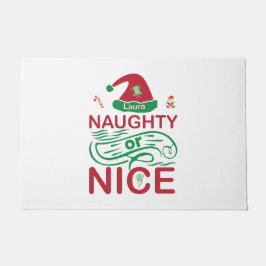 Felpudo Ranas Navidades traviesas o bellas con Santa Desig