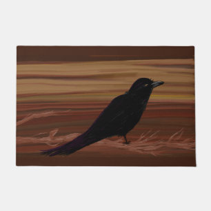 Felpudo Raven para una visita