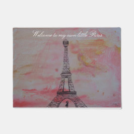 Felpudo Recepción a mi propia pequeña París