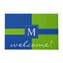 Recepción con monograma de la inicial