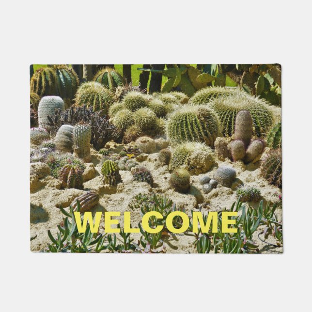 Felpudo Recepción del cactus (Anverso)