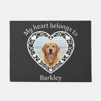 Felpudo Recuerdo de Foto de Mascota Personalizada Amante d