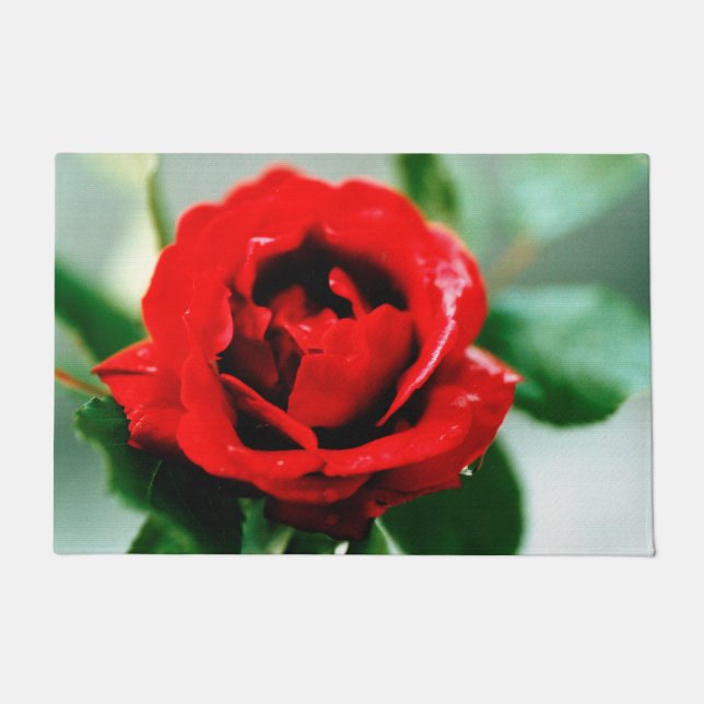 Felpudo Red Rose Love (Anverso)