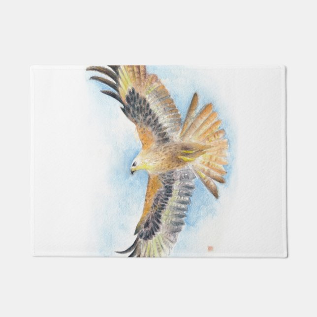 Felpudo Red Tail Hawk (Anverso)