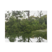 Reflexión en el Doormat del lago