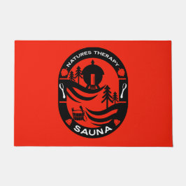 Felpudo regalo de la sauna de lujo