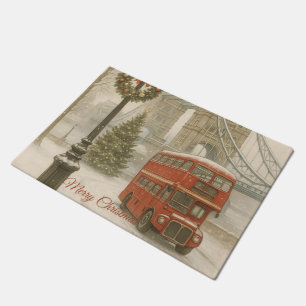 Felpudo Regalo de Navidad en Londres para Viajeros