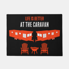 Felpudo Regalo estático de la casa de la caravana