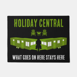 Felpudo Regalo estático de la casa de la caravana