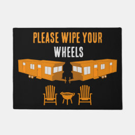 Felpudo Regalo estático de la casa de la caravana