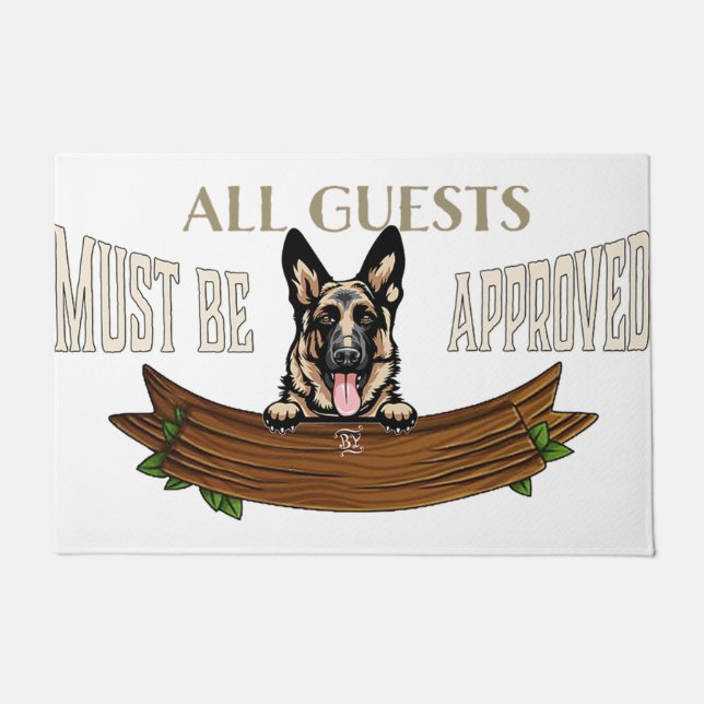 Felpudo Regalo perfecto para los amantes del perro | Mamáe (Anverso)