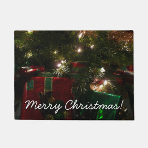 Felpudo Regalos Bajo el Árbol Navidad