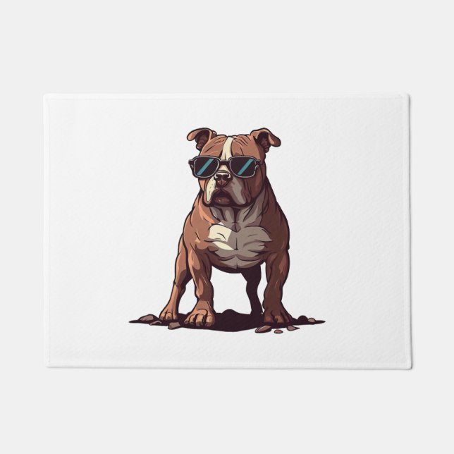 Felpudo Regalos del propietario de Pitbull (Anverso)