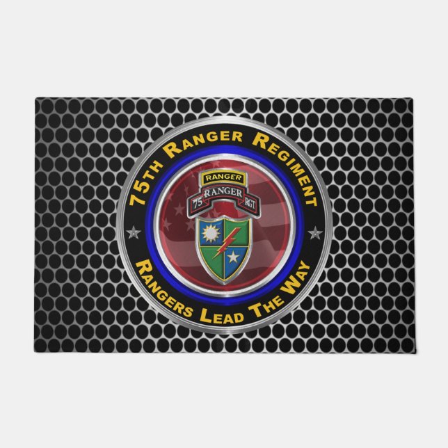 Felpudo Regimiento Ranger 75 (Anverso)