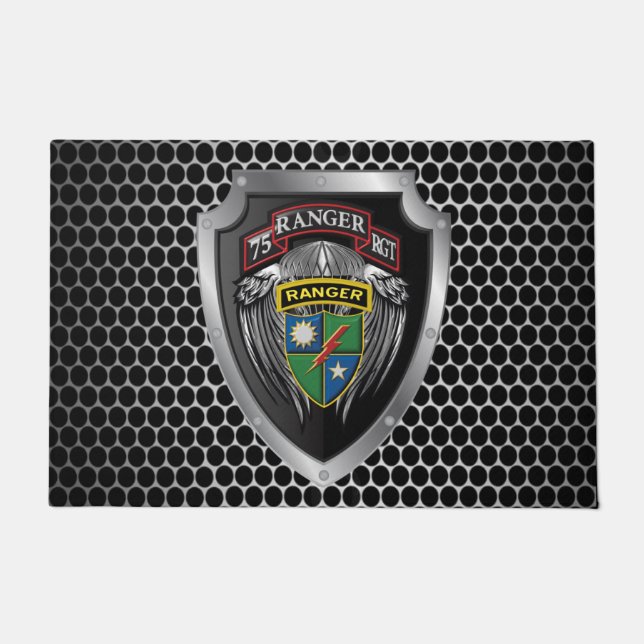 Felpudo Regimiento Ranger 75 (Anverso)