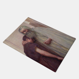 Felpudo Regreso a casa (padre e hijo)