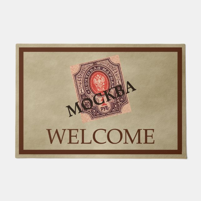 Felpudo Rehén de Rusia zarista - Bienvenida (Anverso)