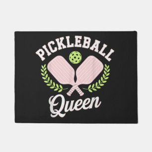 Felpudo Reina de Pickleball Divertido Jugador de Picklebal