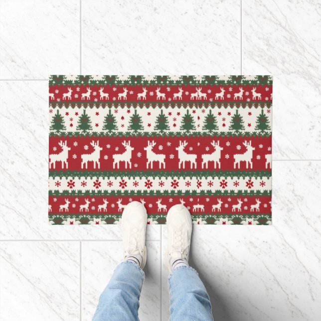 Felpudo Reindeer Christmas Doormat (Interior)