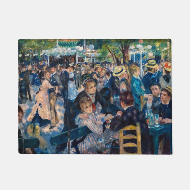 Felpudo Renoir - Danza en Le Moulin de la Galette (Anverso)