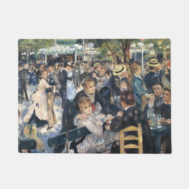 Felpudo Renoir Moulin Dance Galette Fiesta (Anverso)