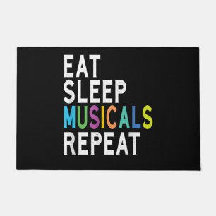 Felpudo Repetir el sueño de los musicales