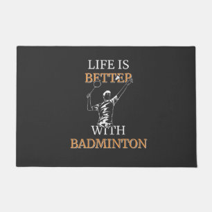 Felpudo Reproductor de Badminton