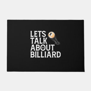 Felpudo Reproductor de Billiards Hablemos De Billiard